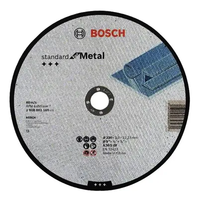 Bosch Řezný kotouč rovný, Standart for Metal 230 mm