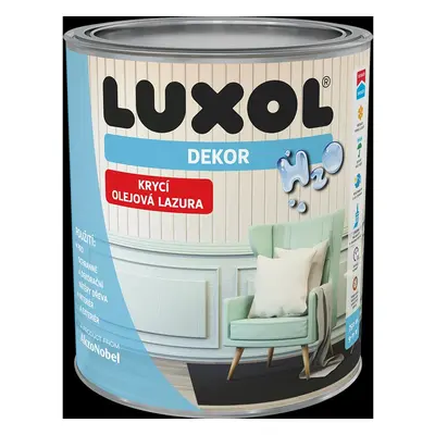 LUXOL Krycí olejová lazura DEKOR pinie 0,75 l