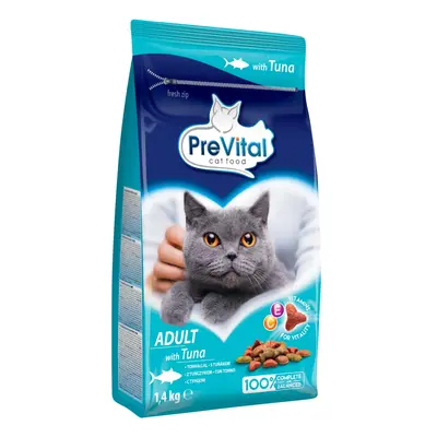 PreVital Granule pro kočky ADULT tuňák 1,4 kg