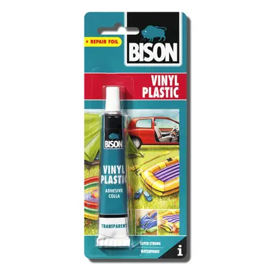 BISON Lepidlo na plasty VINYL PLASTIC se záplatou, 25 ml