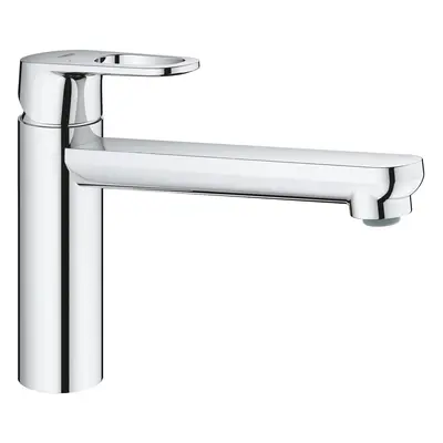 Grohe Páková dřezová baterie Start Flow, chrom, středně vysoká výpusť