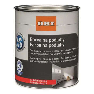 OBI Barva na podlahy antracitová 750 ml