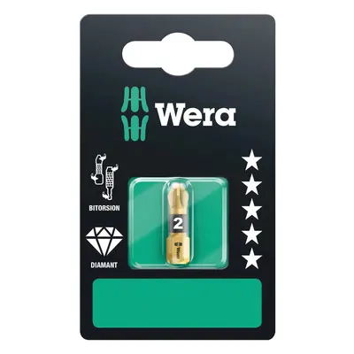 Wera Křížový bit 855/1 BiTorsion s diamantovým povlakem PZ2 x 25 mm