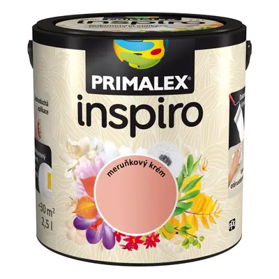 Primalex Barevný vnitřní malířský nátěr Inspiro meruňkový krém 2,5 l