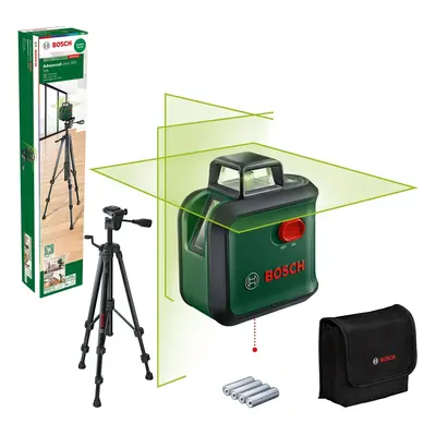 Bosch Čárový laser AdvancedLevel 360 Set vč. stativu