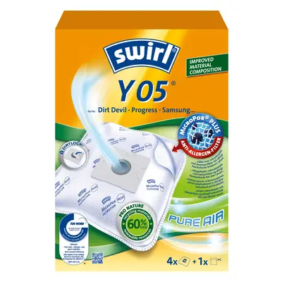 Swirl Sáčky do vysavače Y05 MP Plus