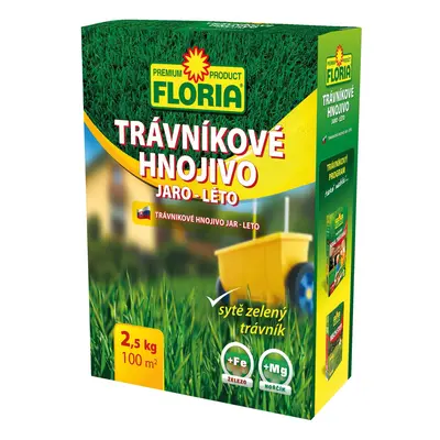 FLORIA Trávníkové hnojivo JARO - LÉTO 2,5 kg