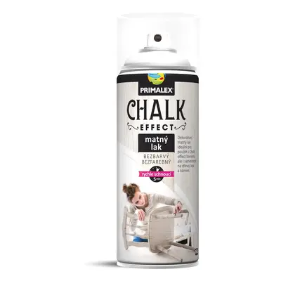 Primalex Křídová matná barva ve spreji Chalk Effect transparentní 400 ml