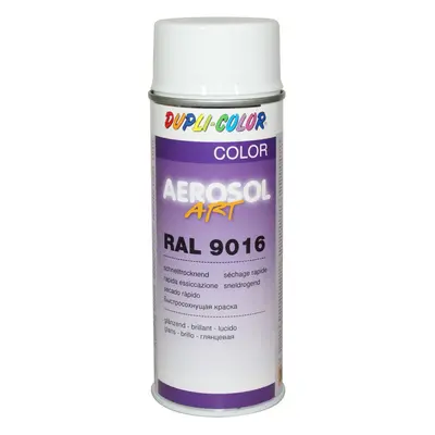 Dupli-Color Lak ve spreji AEROSOL ART 400 ml, (9016) dopravní bílá