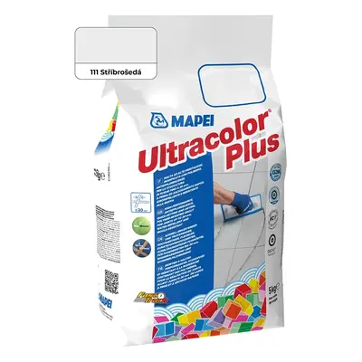 Mapei Spárovací hmota Ultracolor Plus 5 kg, 111 stříbrnošedá