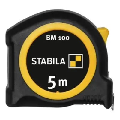 Stabila Kapesní svinovací metr s metrickou stupnicí, typ BM100, 19 mm, 5 m