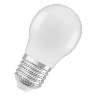 Osram LED žárovka Retrofit Classic P40, E27, 4,9 W, 470 lm, 2700 K, opálová