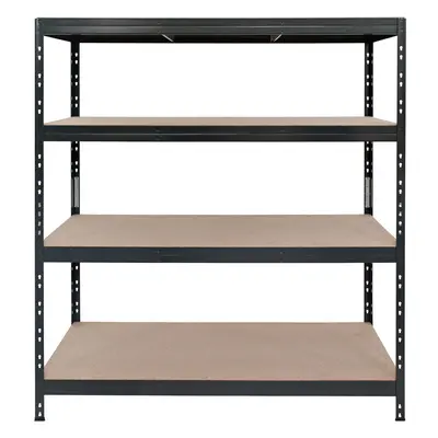 AR Shelving Kovový policový regál Rivet XL antracitový 180 x 160 x 60 cm