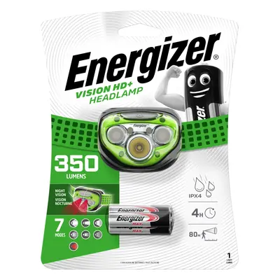 Energizer Čelovka Vision HD+ 7 LED včetně 3 baterií Micro (AAA)