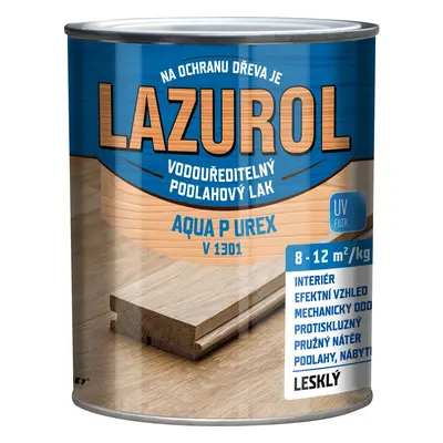 Lazurol Lak na dřevo lesklý Aqua P UREX V1301 bezbarvý 600 g