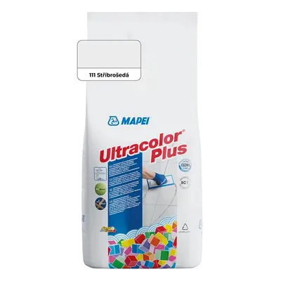 Mapei Spárovací hmota Ultracolor Plus 2 kg, 111 stříbrnošedá