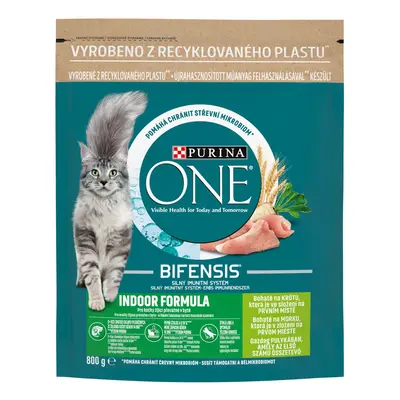 Purina One Granule pro kočky Indoor Bifensis krůta 800 g