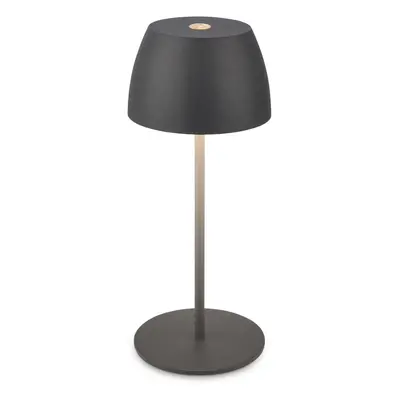 Briloner Dobíjecí stolní lampa Serina Mini 2,5W 150lm 2700K antracit pr. 8x20 cm