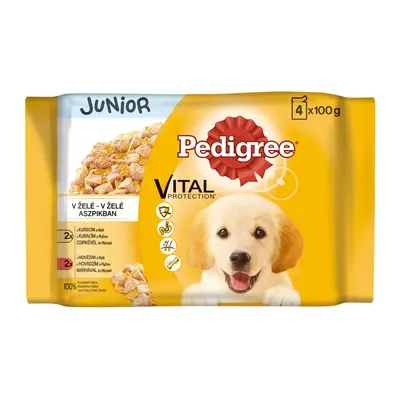 Pedigree Kapsičky pro psy JUNIOR v želé 4 x 100 g