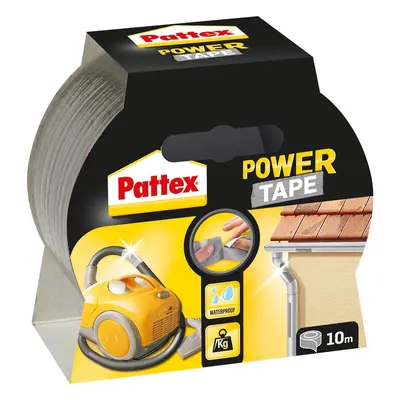 Pattex Lepicí páska Power Tape stříbrná, 10 m