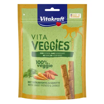 Vitakraft Tyčinky Vita Veggies Stickies se sladkým bramborem a mrkví, 80 g