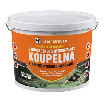 Den Braven Jednosložková hydroizolace KOUPELNA 13 kg