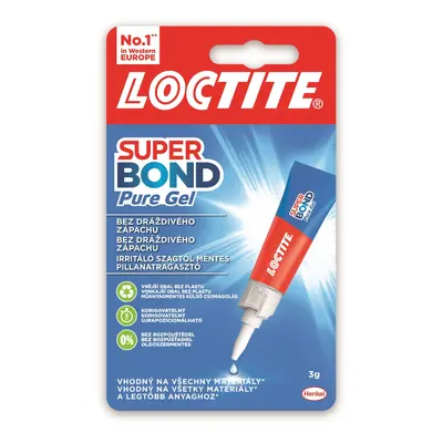 Loctite Sekundové lepidlo Super Bond Pure Gel 3 g