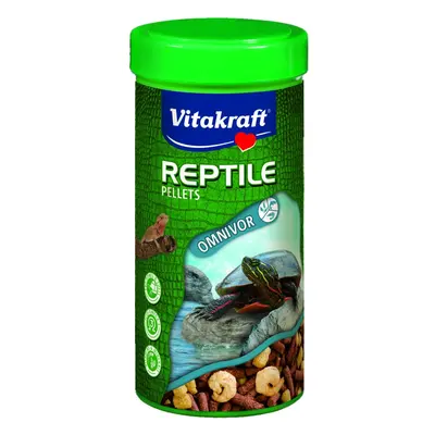 Vitakraft Kompletní krmivo pro želvy a ještěry Reptile Pellets Omnivor 250 ml