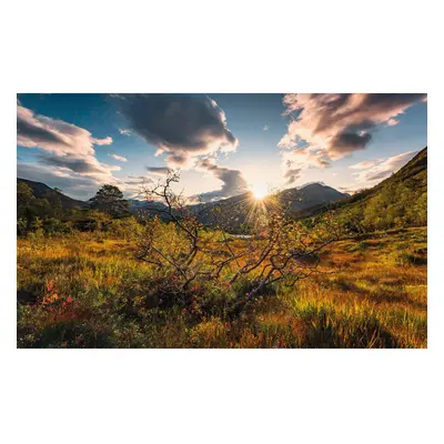 Komar Vliesová fototapeta Norwegische Herbstwelten 450 x 280 cm