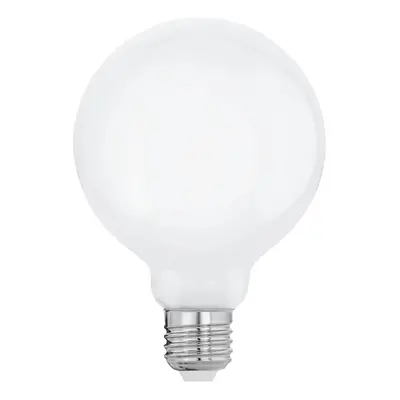 Eglo LED žárovka E27, G95, 806 lm, 2700 K, 1x7W, mléčné sklo