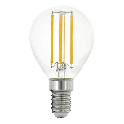 Eglo LED žárovka E14, P45, 470 lm, 2700 K, 1x4W, čiré sklo