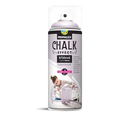 Primalex Křídová matná barva ve spreji Chalk Effect šedofialová 400 ml