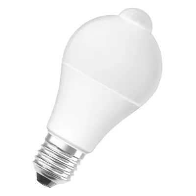 OSRAM LED žárovka se senzorem pohybu CLA60 8,8 W E27 2700 K teple bílá