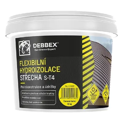 Den Braven Flexibilní hydroizolace Střecha S-T4 šedá 12 kg