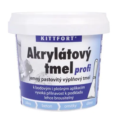 Kittfort Akrylátový tmel Profi 500 g