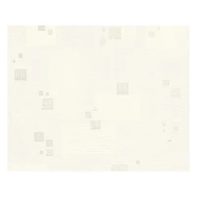 A.S. Creation Vliesová tapeta Shades of White 339212, 10,05 x 0,53 m