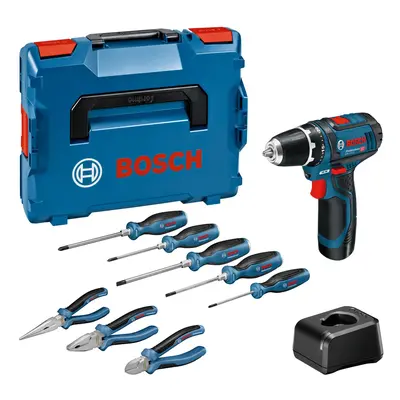 Bosch Professional Aku vrtací šroubovák GSR 12V-15, vč. aku a nabíj.