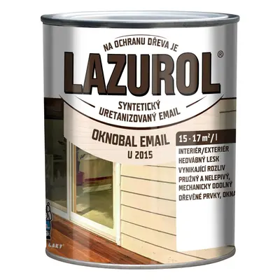 Lazurol Oknobal email slonová kost 600 ml