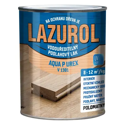 Lazurol Lak na dřevo polomatný Aqua P UREX V1301 bezbarvý 600 g