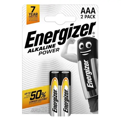 Energizer Baterie Alkaline Power AAA 2 ks