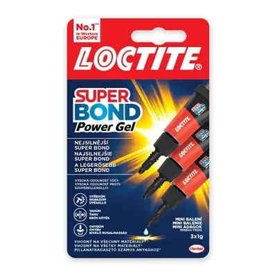 Loctite Mini Trio gel 3 x 1 g