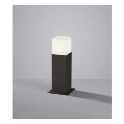 Trio Venkovní LED lampa Hudson, 1x3,5W, antracitová, 8,5 x 8,5 x 30 cm