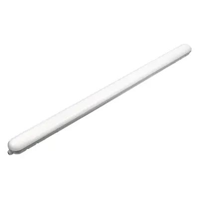 LED svítidlo do vlhkých prostor, 24 W, 2650 lm, 4000 K, šedá, 120 x 7,6 x 6,5 cm