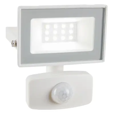 BWO LED reflektor 10 W 900 lm 5000 K IP44 bílý 12 x 9 x 5 cm s detektorem pohybu