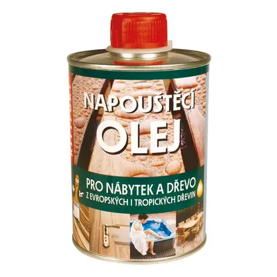 Kittfort Napouštěcí olej přírodní 500 ml