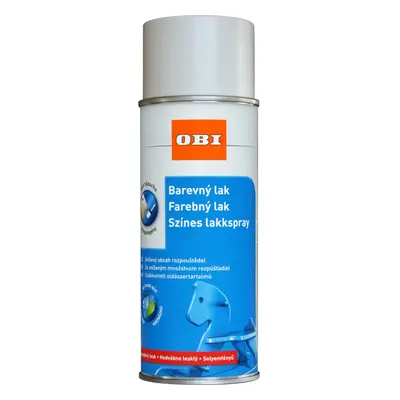 OBI Sprej pololesklý RAL 9010 bílý 400 ml