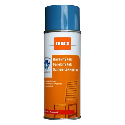 OBI Barevný lak ve spreji lesklý RAL 5012 světle modrý 400 ml