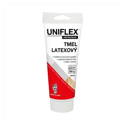 Uniflex Latexový tmel na sádrokarton, zdivo a dřevo v tubě 300 g