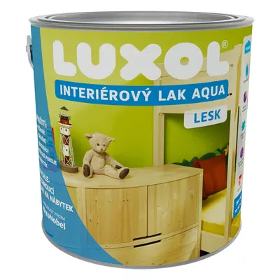 LUXOL Interiérový lak AQUA lesklý 2,5 l