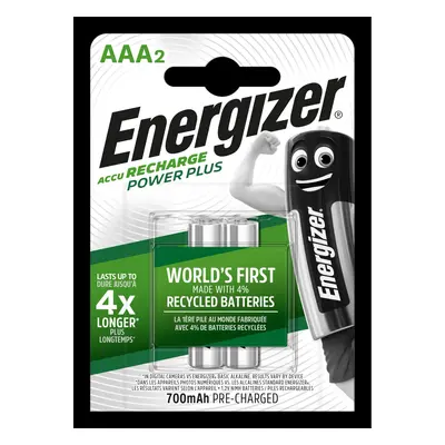 Energizer Dobíjecí baterie Power Plus AAA 2 ks